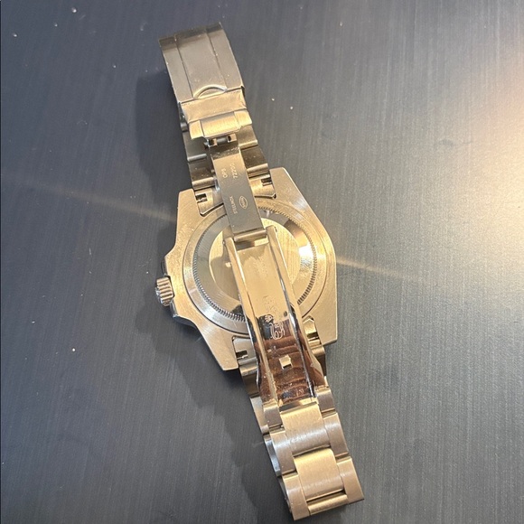 Silver and Black Submariner Watch - Picture 3 of 3